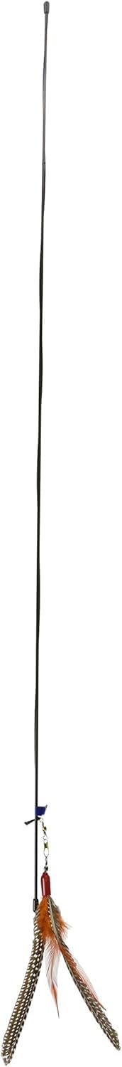 GoCat Da Bird Rod and Feather Cat Toy, Handmade in The USA – Essentials for Cats