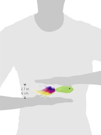 SmartyKat (3 Count) Fish Flop Crinkle Catnip Cat Toys - Multi Color, 3 Count