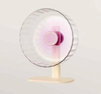 Super Silent Hamster Wheel 10.2 Inch, Magnetic Running Wheel - Grape Purple / Medium(10.4 inch)