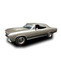Skill 2 Model Kit 1967 Chevrolet Chevelle SS 396 "AMT Celebrating 75 Years" 1/25 Scale Model by AMT
