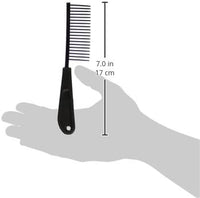 Resco Professional Anti-Static Dog, Cat, Pet Comb for Grooming, Steel Pins, Coarse Tooth Spacing, Candy Purple (PF0671)