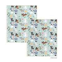 Dog Floral Pet Drying Towel