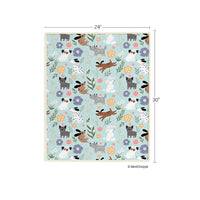 Dog Floral Pet Drying Towel
