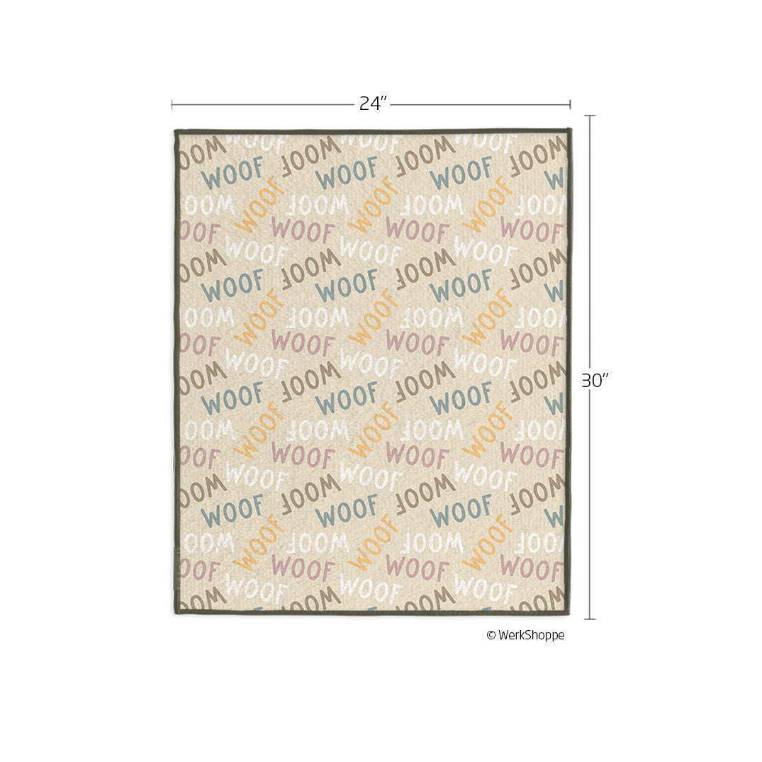 Woof Woof Pet Drying Towel