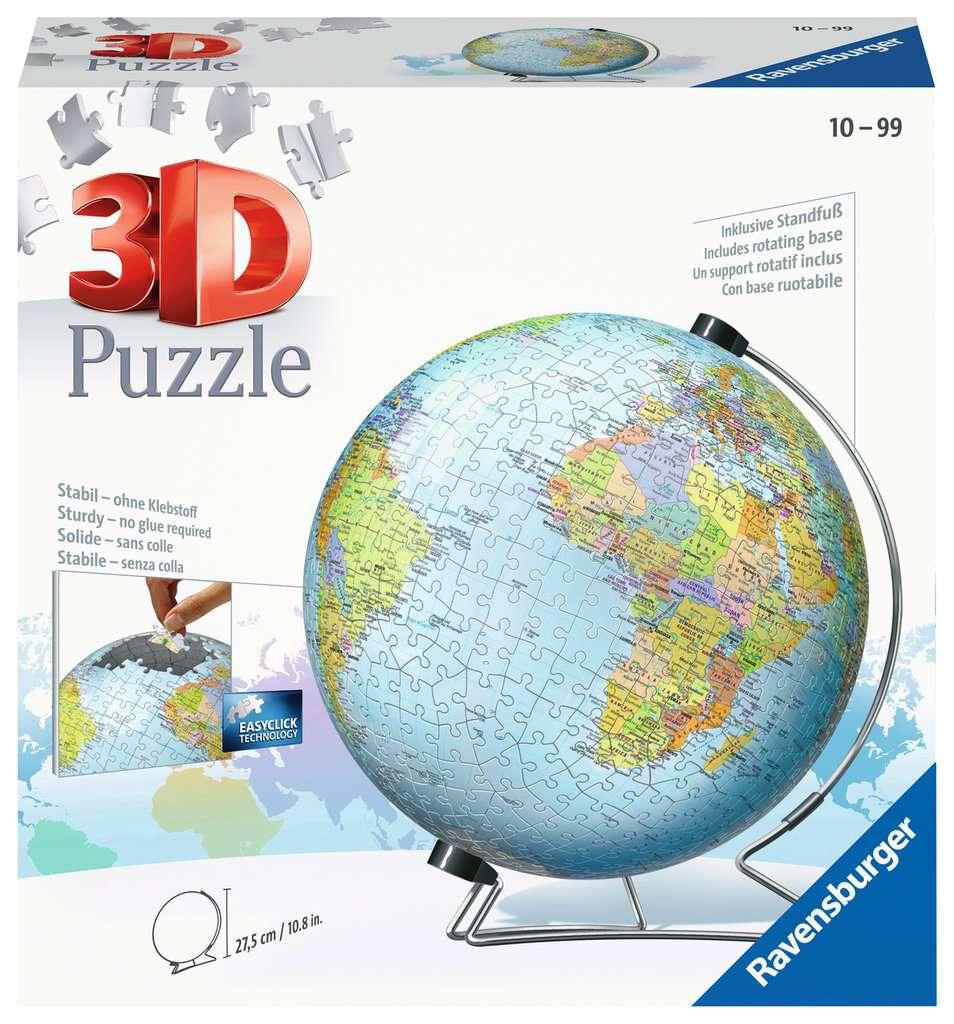 The Earth 3D 540 pc Puzzle - BIG FRENCHIES