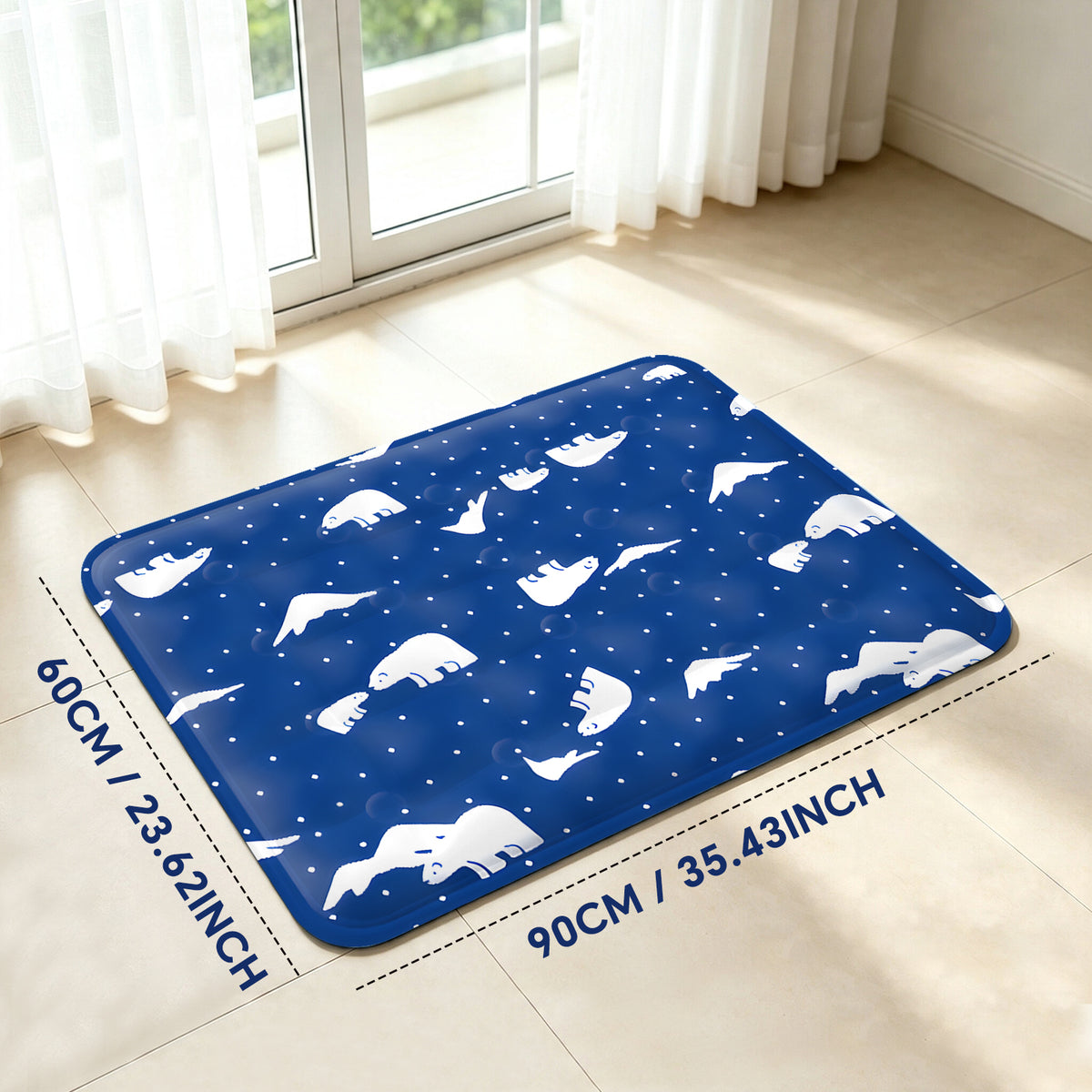Only Self Pickup---CF6090s Underwater World Pet Cooling Mat