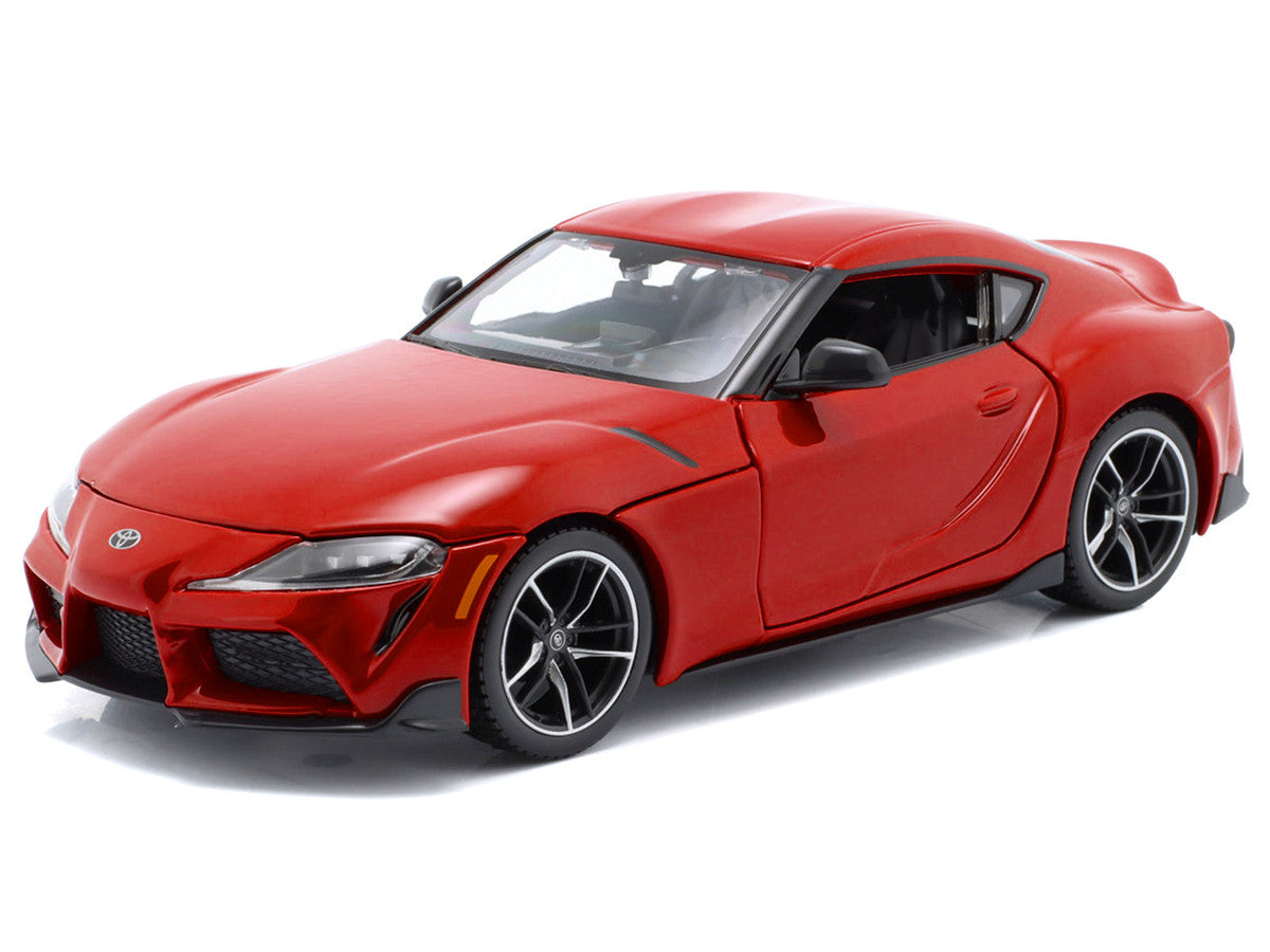 Toyota GR Supra Red "Special Edition" Series 1/24 Diecast Model Car by Maisto