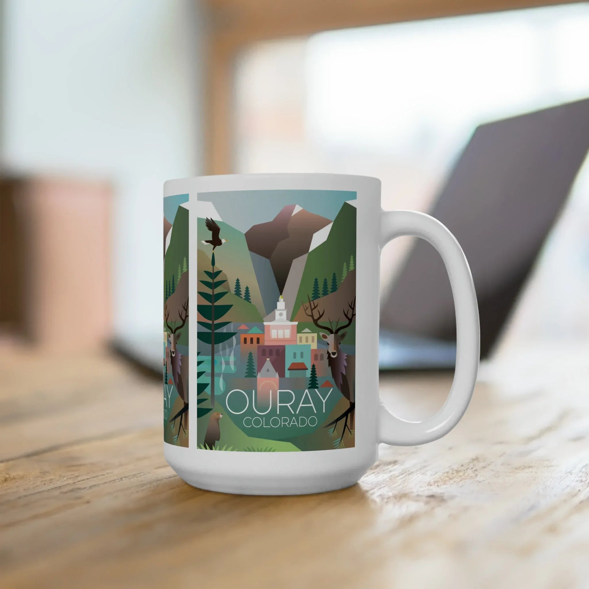 Ouray Ceramic Mug 11oz or 15oz - BIG FRENCHIES