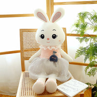 Cute Rabbit Plush Toy Doll Birthday Gift Sleeping Pillow