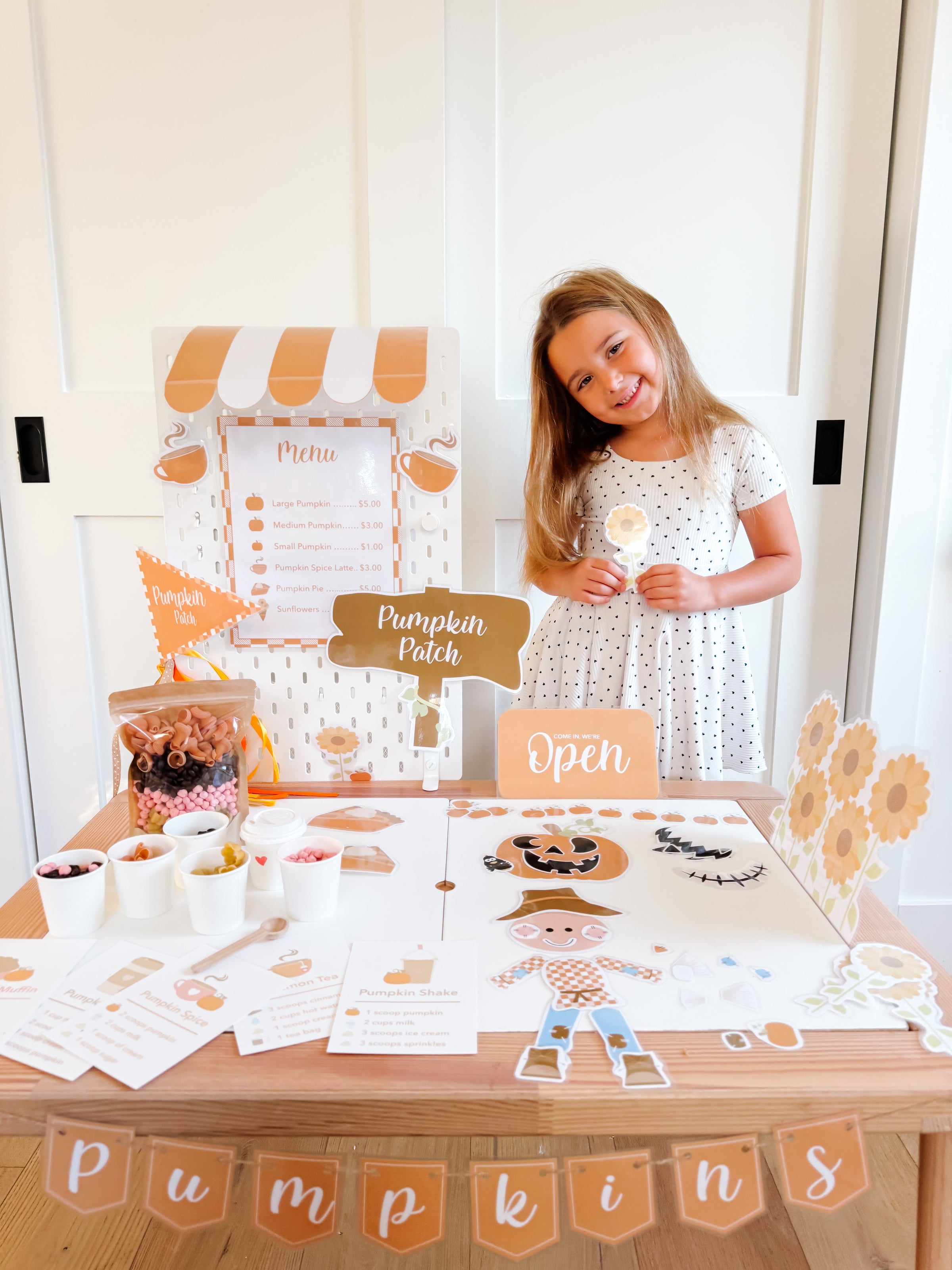 Pumpkin Patch Printable Dramatic Play