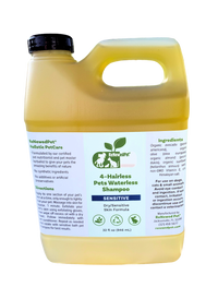 4-HAIRLESS PETS SENSITIVE WATERLESS SHAMPOO