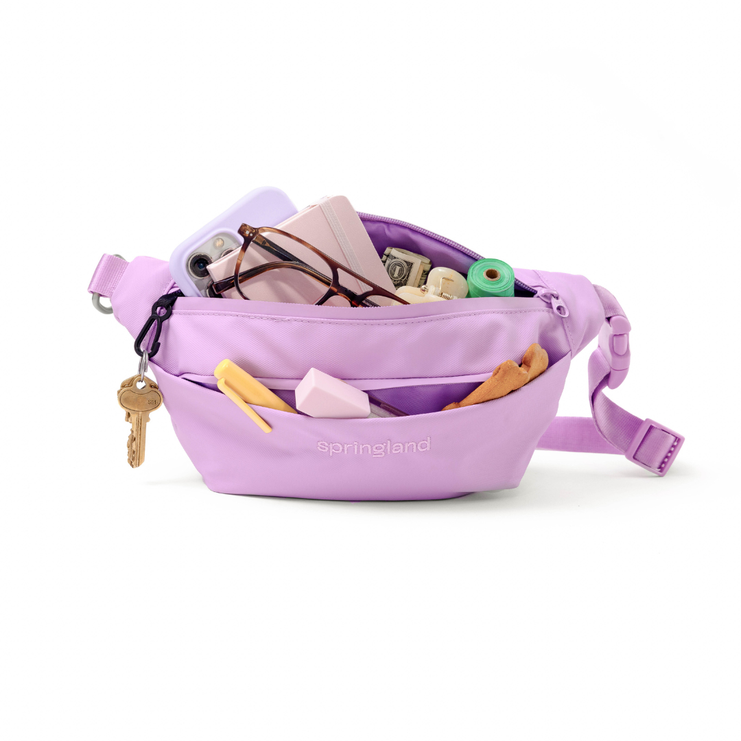 Hands-Free Dog Walking Bag with 4ft Leash - BIG FRENCHIES