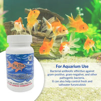 Fish Cipro 500mg Tablets for Aquarium Fish – 30 Count – Water Care Support