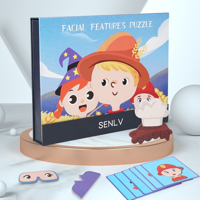 Magnetic Puzzle Featuring Characters In Various Professions And A Princess Dress-up Set