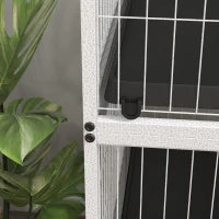 50H Rolling Small Animal Cage With Hammock