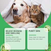 Pet Acne & Bumps Skin Cream, Soothing Skin For Dogs & Cats, Relief Redness Irritated Skin With Calendula & Ganoderma Ext