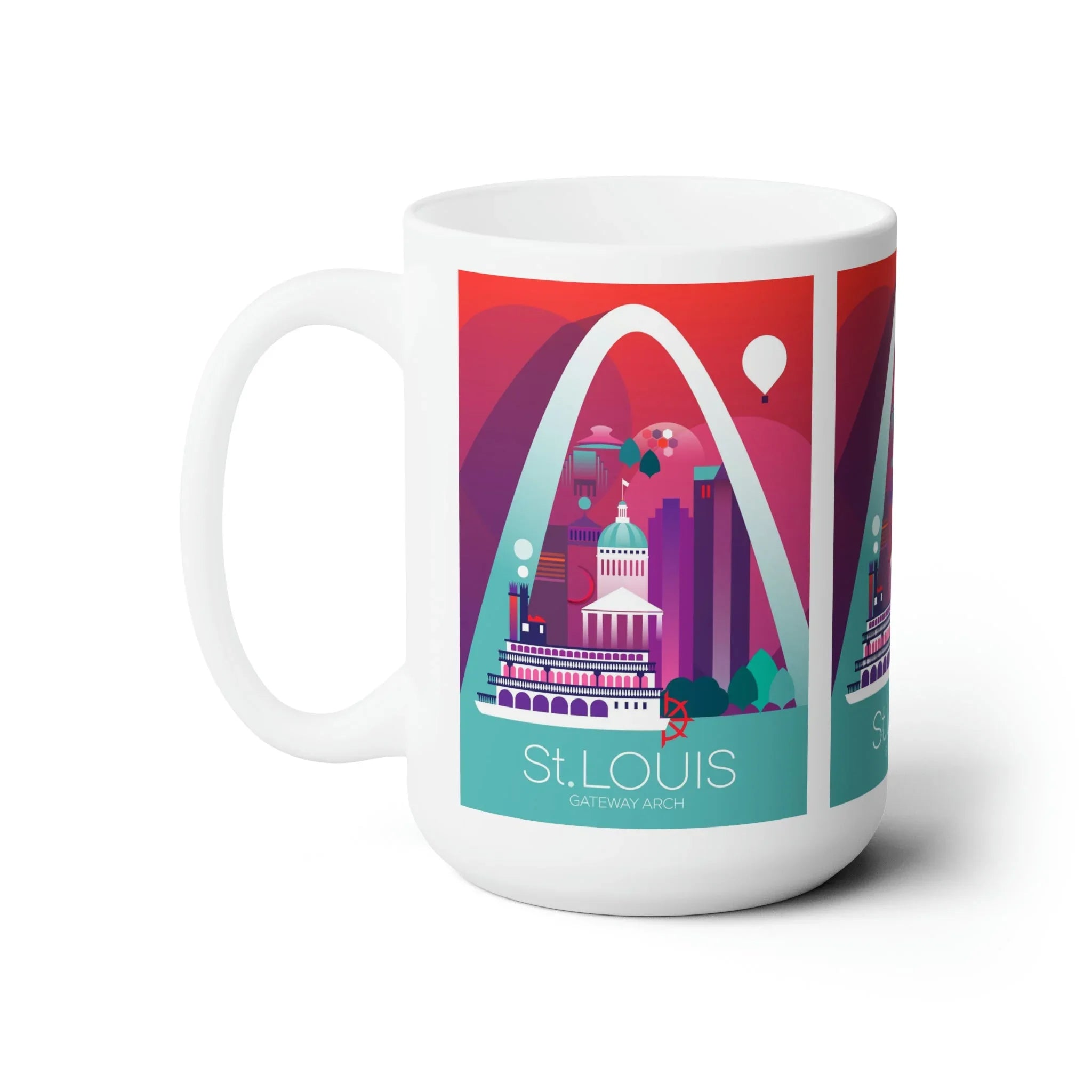 St Louis Ceramic Mug 11oz or 15oz - BIG FRENCHIES