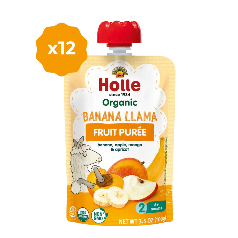 Organic Fruit Purée - Banana Llama - BIG FRENCHIES