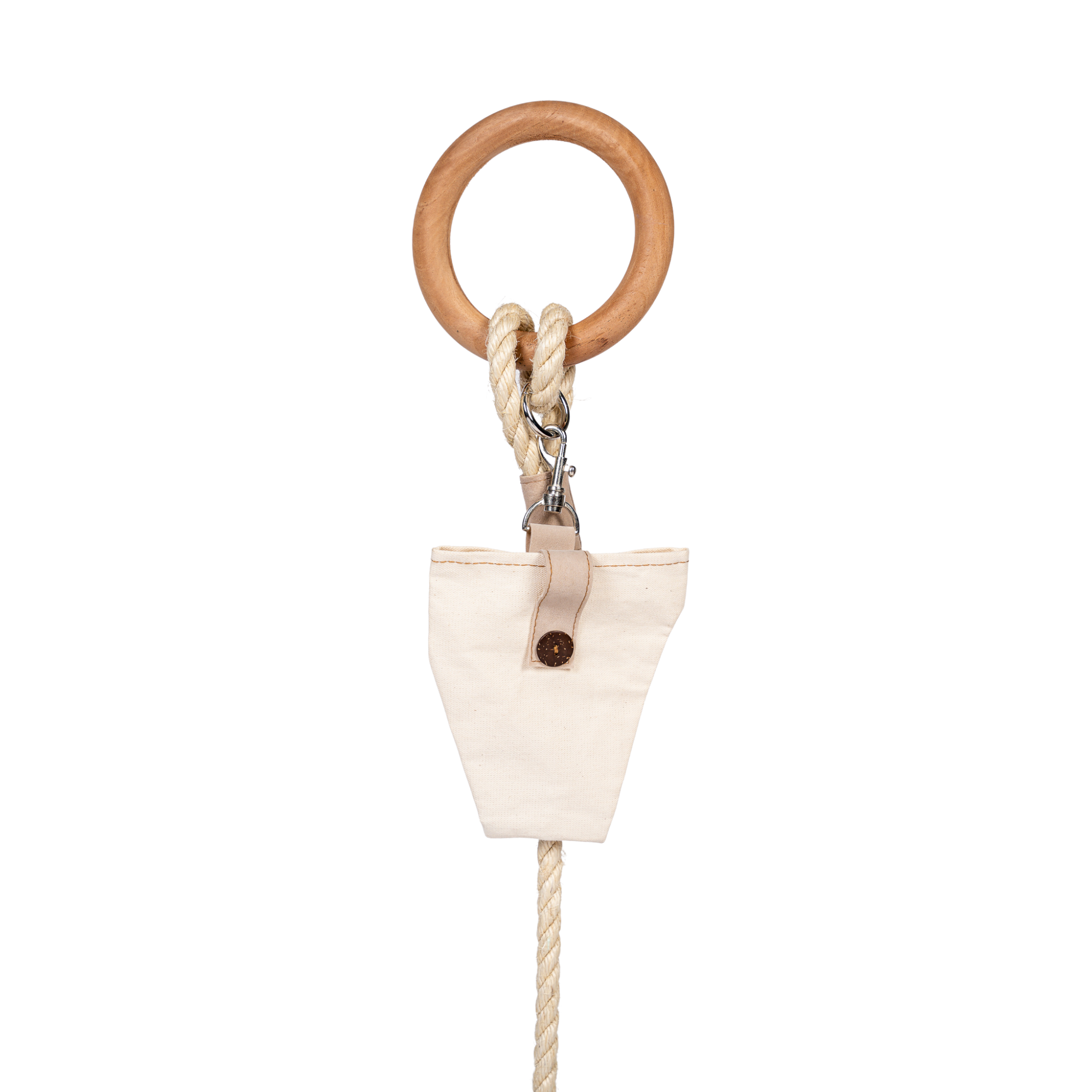 Country Living Carbon Neutral Dog Leash with Small Storage Bag - BIG FRENCHIES