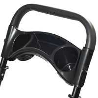 Pet Stroller, Foldable 4-Wheel Design, Breathable Mesh Dog Cat Stroller with Shockproof Wheels, Brake System, Storage Tr