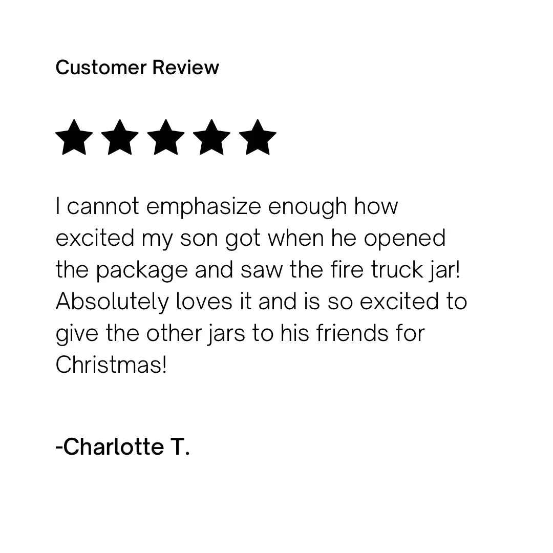 Firetruck Playdough Sensory Toy Kit - BIG FRENCHIES