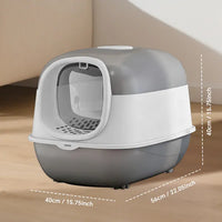 Cat Litter Box With Lid
