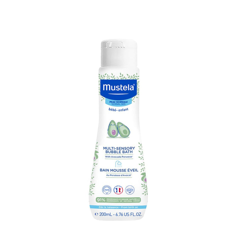 Mustela Multi-Sensory Bubble Bath, 200mL (6.8oz)