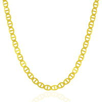 5.5mm 10k Yellow Gold Mariner Link Chain