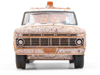 1973 Ford F-100 Tow Truck White (Weathered) "Blue Collar Collection" Series 14 1/64 Diecast Model Car by Greenlight