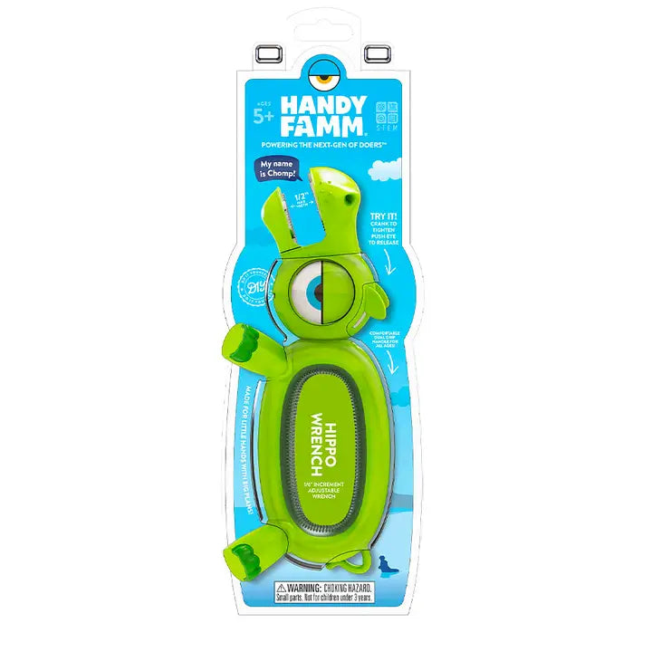 "Chomp" Hippopotamus Children's STEM Starter Wrench