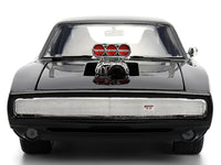 1970 Dodge Charger R/T Black "Furious 7" (2015) Movie "Fast & Furious" Series 1/24 Diecast Model Car by Jada