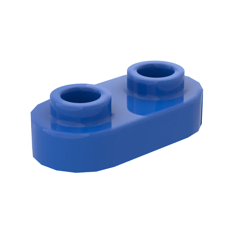 1×2 Rounded Plate w/ Open Stud – Pack of 10 – LEGO® Compatible – Choose Color - BIG FRENCHIES