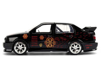 Volkswagen Jetta Black with Graphics "Fast & Furious Remix - 25th Anniversary" Series 1/32 Diecast Model Car by Jada