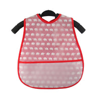 Baby eating bib girl baby waterproof children male painting apron
