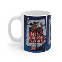 ROADSIDE MUGS - Jack's Liquor Store Ceramic Mug 11oz - BIG FRENCHIES