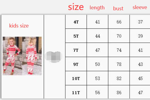 Christmas Pajamas Fall Family Set - # BOAA12710003