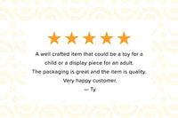 35MM Vintage Style Wooden Toy Camera - Beech