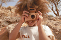 35MM Vintage Style Wooden Toy Camera - Beech