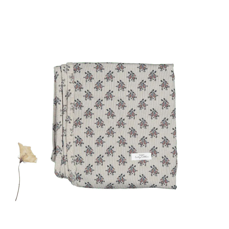 The Printed Blanket - Vintage Rose - BIG FRENCHIES