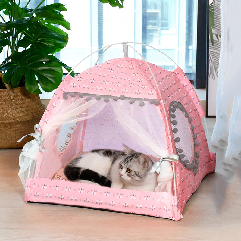 Comfy Calming Pet Tent Bed for Small Dogs and Cats - BIG FRENCHIES