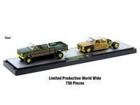 Auto Haulers Set of 3 Trucks Release 90 Limited Edition to 8000 pieces Worldwide 1/64 Diecast Models by M2 Machines
