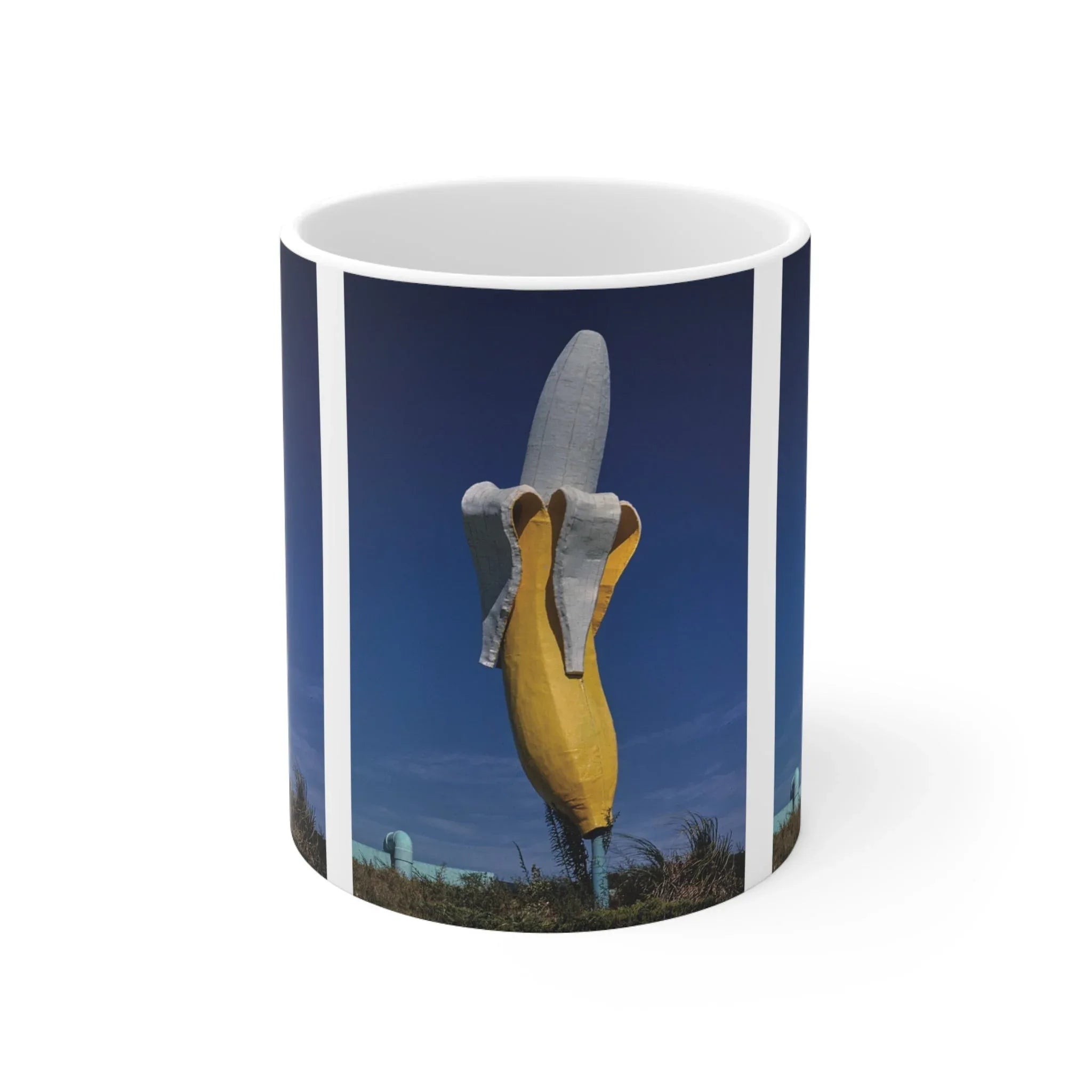 ROADSIDE MUGS - Banana Ceramic Mug 11oz - BIG FRENCHIES