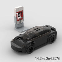 A Tesla Toy Car Piece-together Model Benefits Intelligence