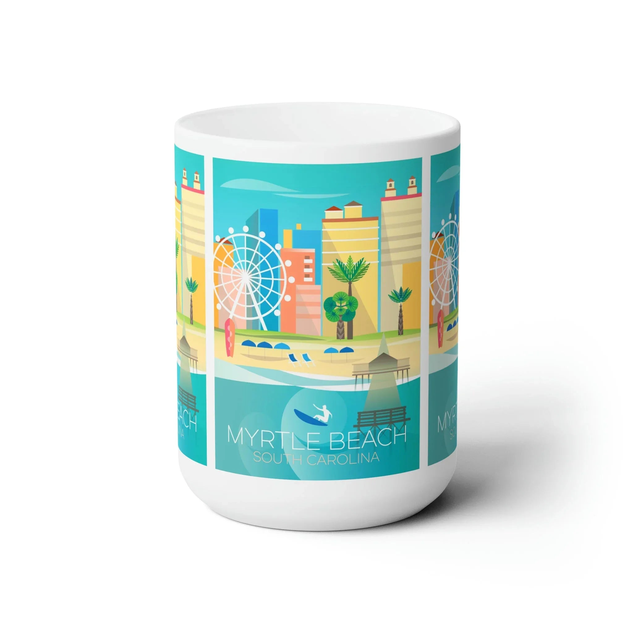 Myrtle Beach Ceramic Mug 11oz or 15oz - BIG FRENCHIES