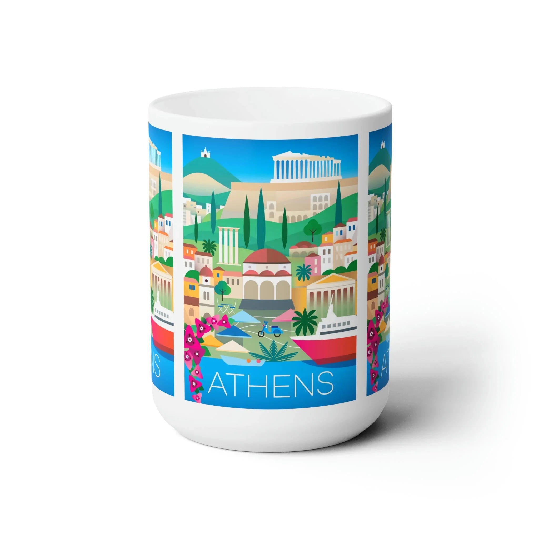 Athens Ceramic Mug 11oz or 15oz - BIG FRENCHIES