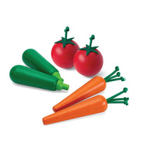 Fresh Produce Set B (Carrots, Zucchinis & Tomatoes) - BIG FRENCHIES
