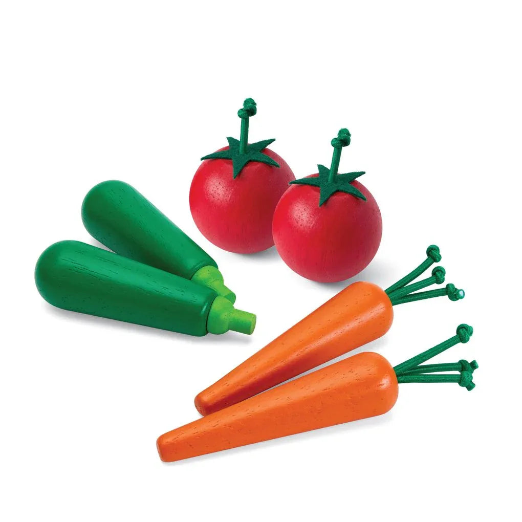 Fresh Produce Set B (Carrots, Zucchinis & Tomatoes) - BIG FRENCHIES