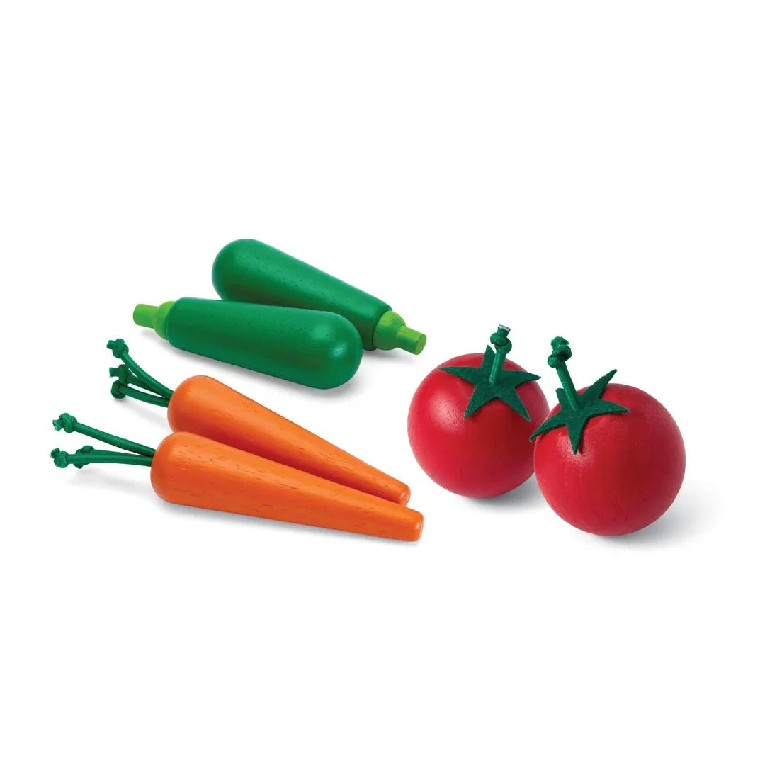 Fresh Produce Set B (Carrots, Zucchinis & Tomatoes) - BIG FRENCHIES