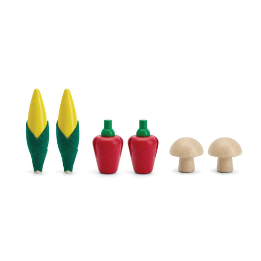 Fresh Produce Set D (Corns, Mushrooms & Red Bell Peppers) - BIG FRENCHIES
