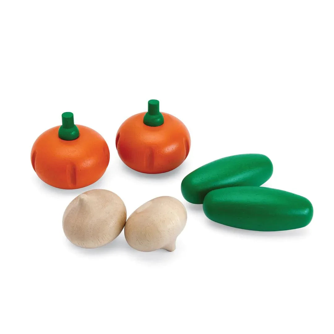 Fresh Produce Set E (Cucumbers, Onions & Pumpkins) - BIG FRENCHIES